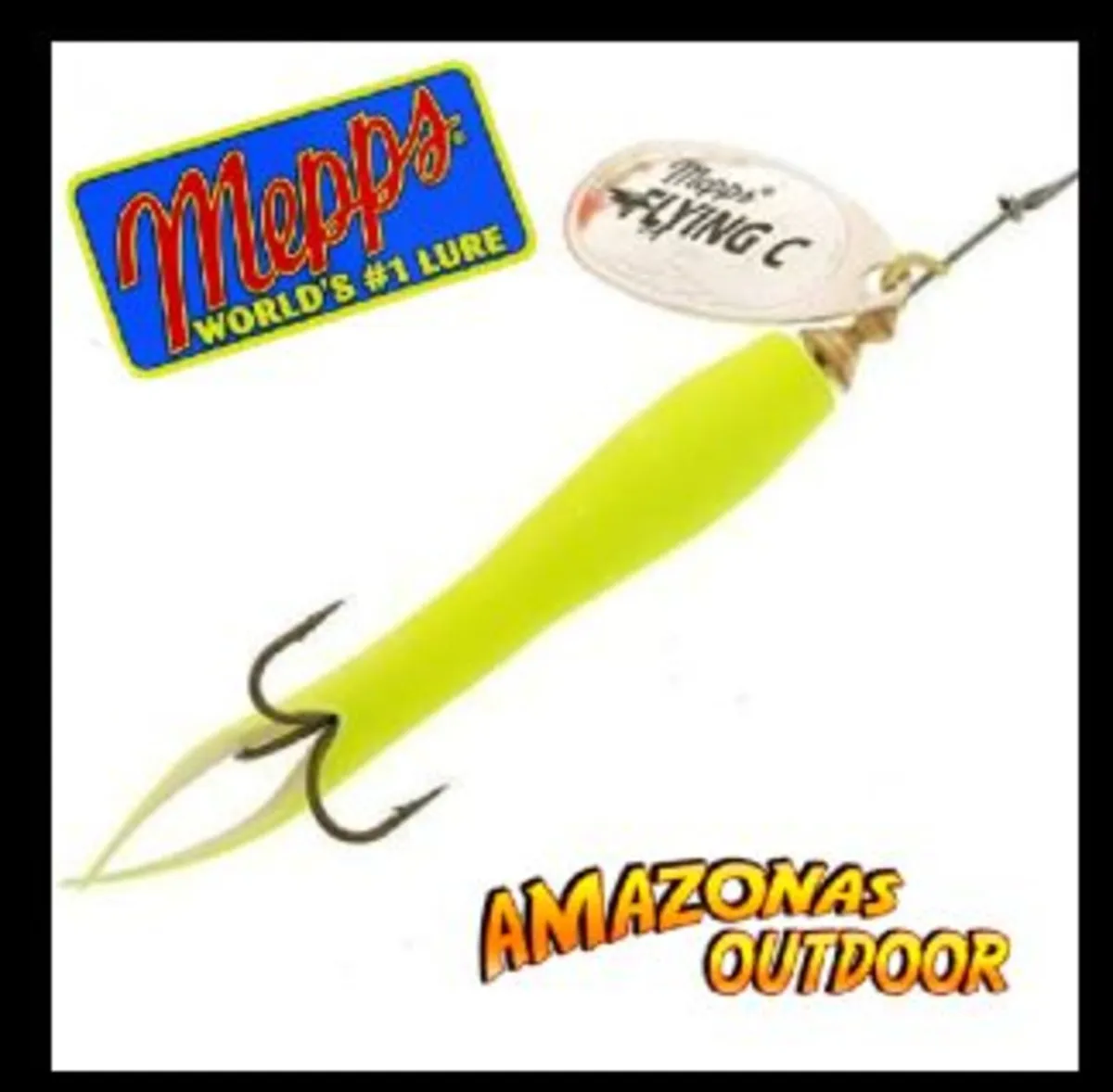 Mepps Yellow Flying C 10g