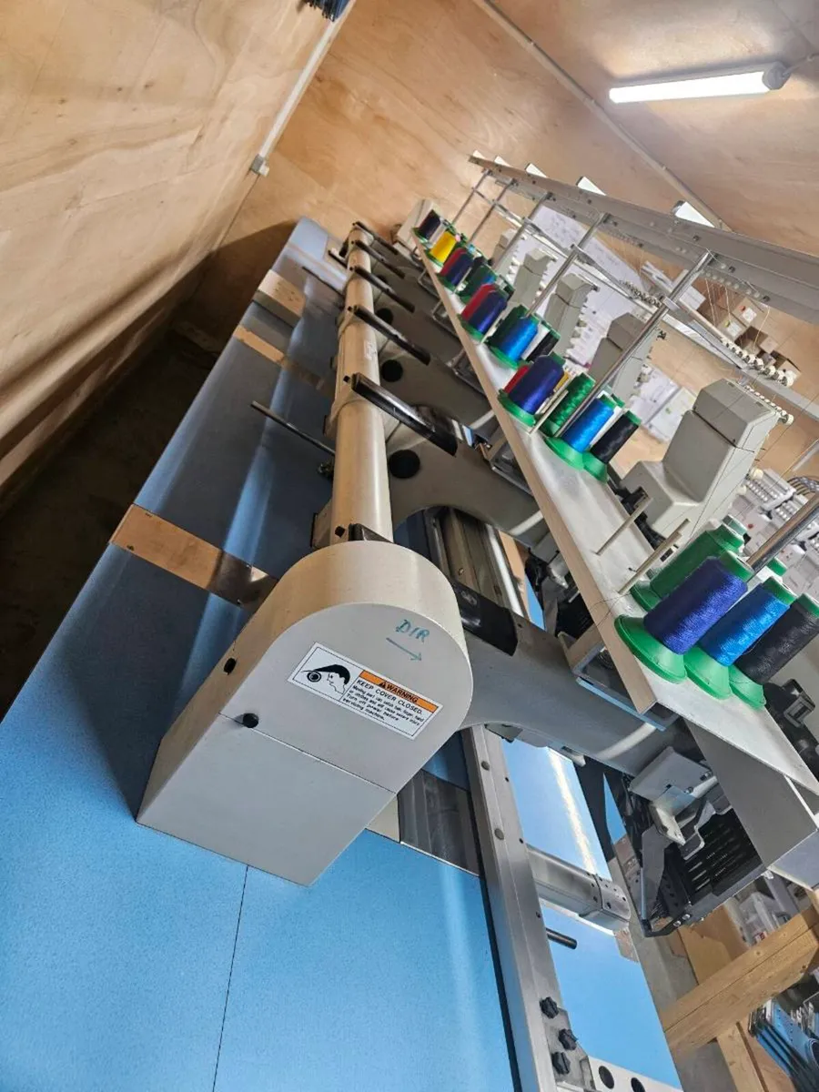 Barudan 6 Head Embroidery machine - Image 2