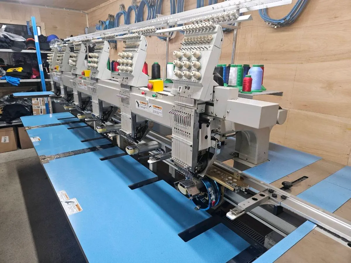Barudan 6 Head Embroidery machine - Image 3
