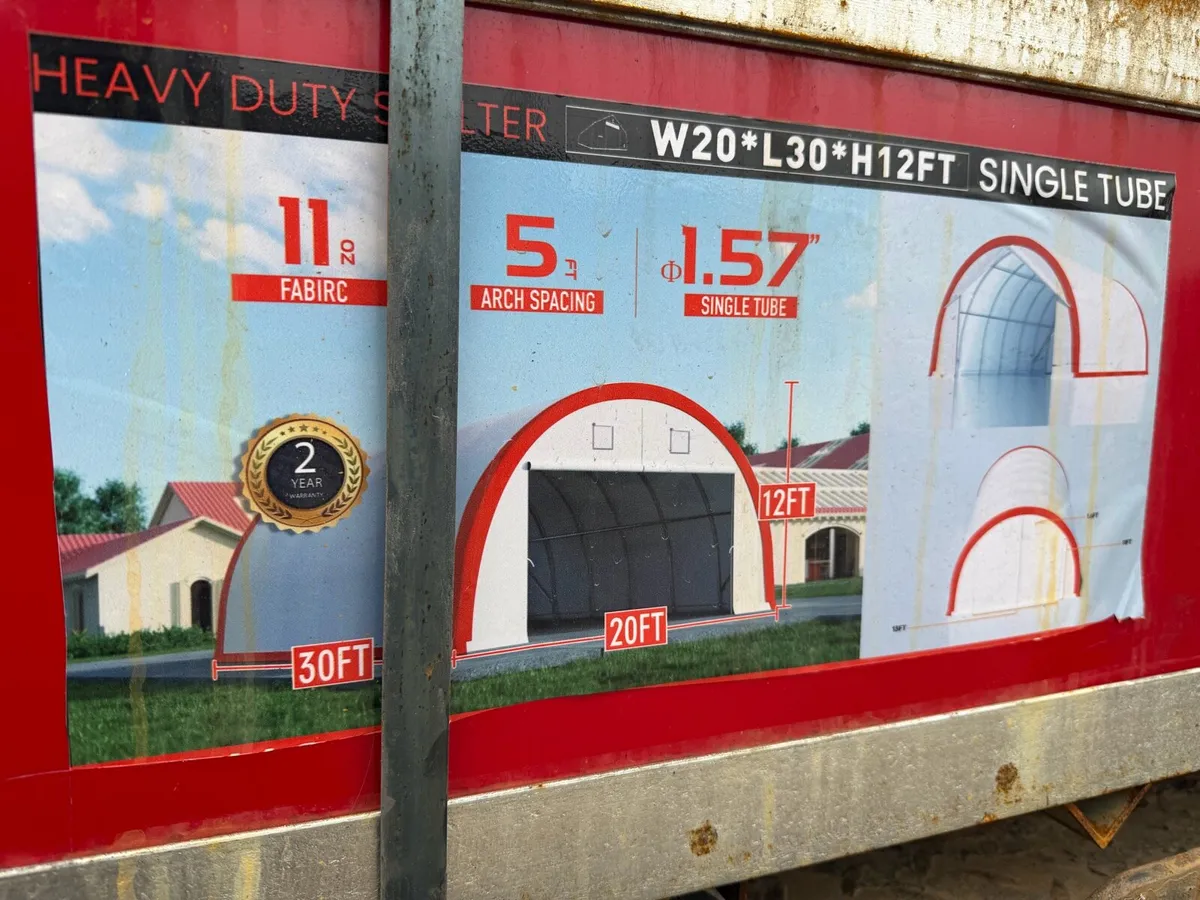 Storage Shelter 20x30 | Titan Heavy Duty Farm Shed - Image 3