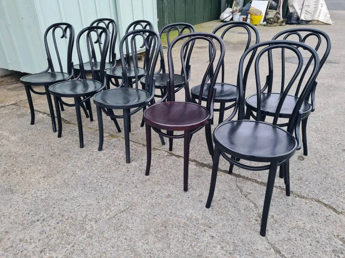 Bentwood Chairs x10 - Image 3