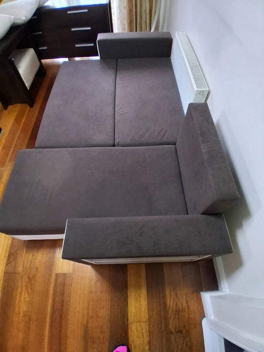 corner sofa bed,corner display unit, table - Image 3