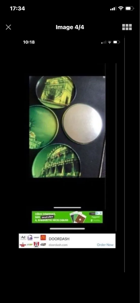 Heineken Metal Coasters (4) - Image 4