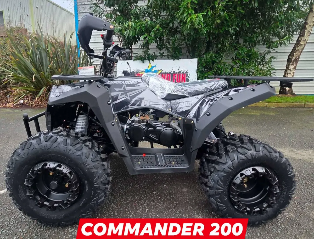 COMMANDER 200 Quad Work/Play/ Delivery/Easypay - Image 1