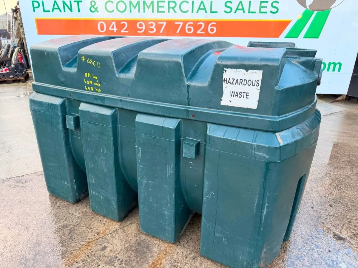 2500 LITRE WASTE OIL TANK BOWSER .....686d - Image 2