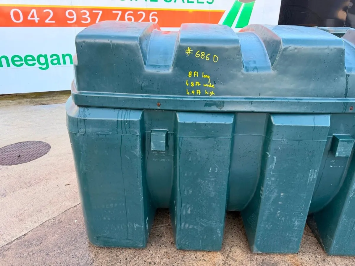 2500 LITRE WASTE OIL TANK BOWSER .....686d - Image 4