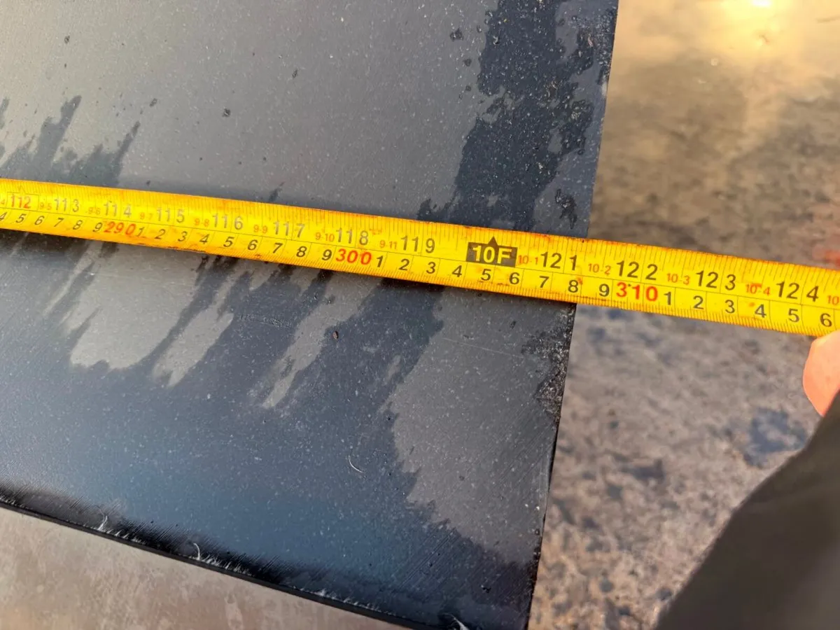 10 FT SNOW PLOUGH BLADE PUSHER.... 197V - Image 3