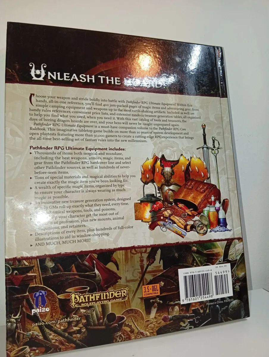 Pathfinder Paizo Rpg Book 2012 Jason Bulmahn 1st e - Image 2