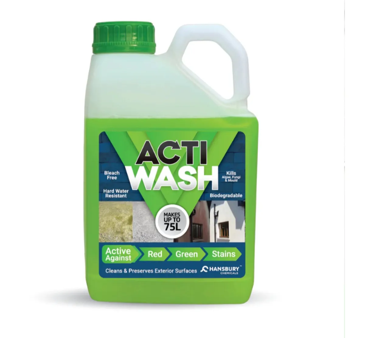 Actiwash Biocide - Removes Algae, Mould & Fungi