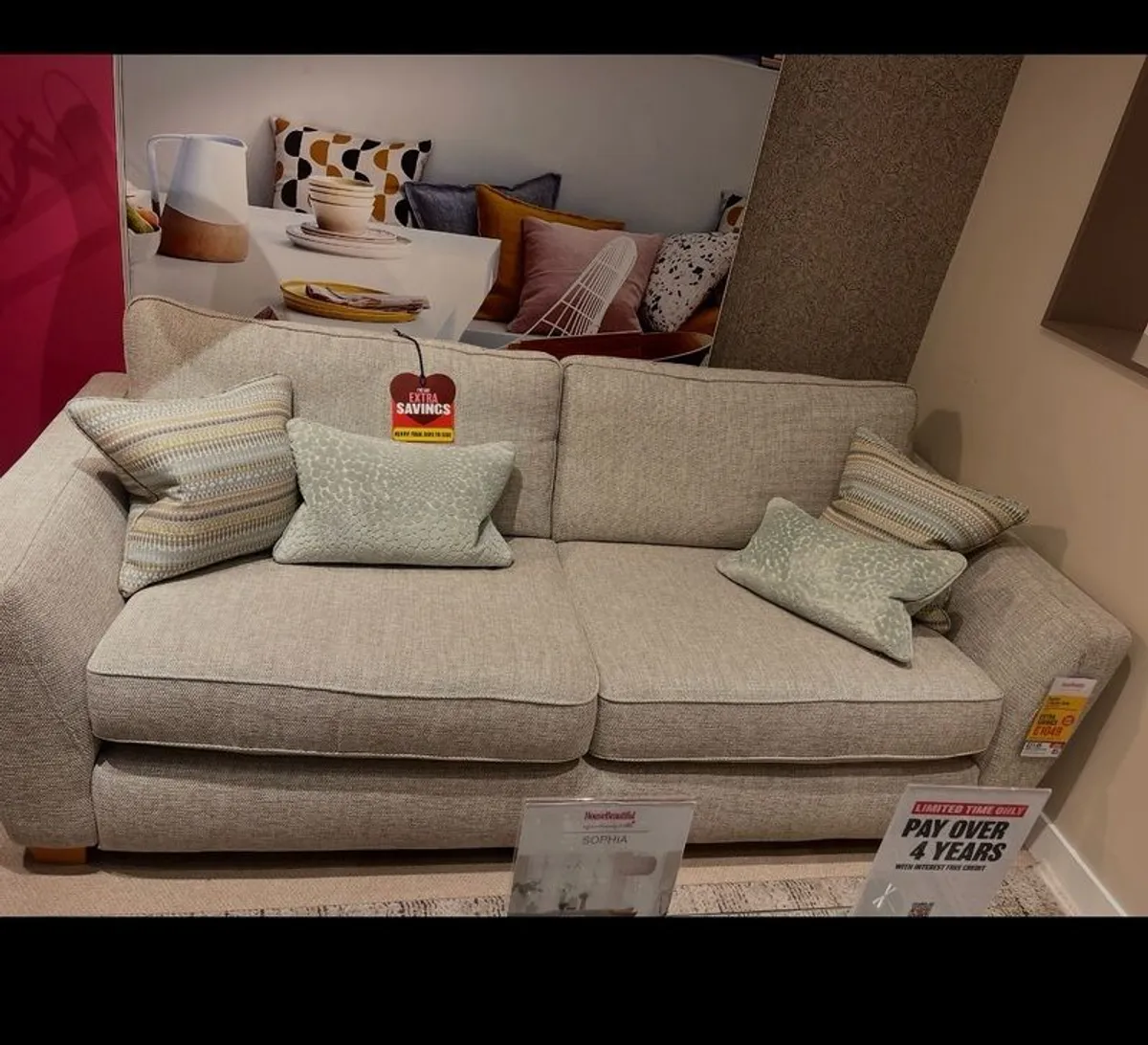 Dfs Sophia sofa 3 seater - Image 4