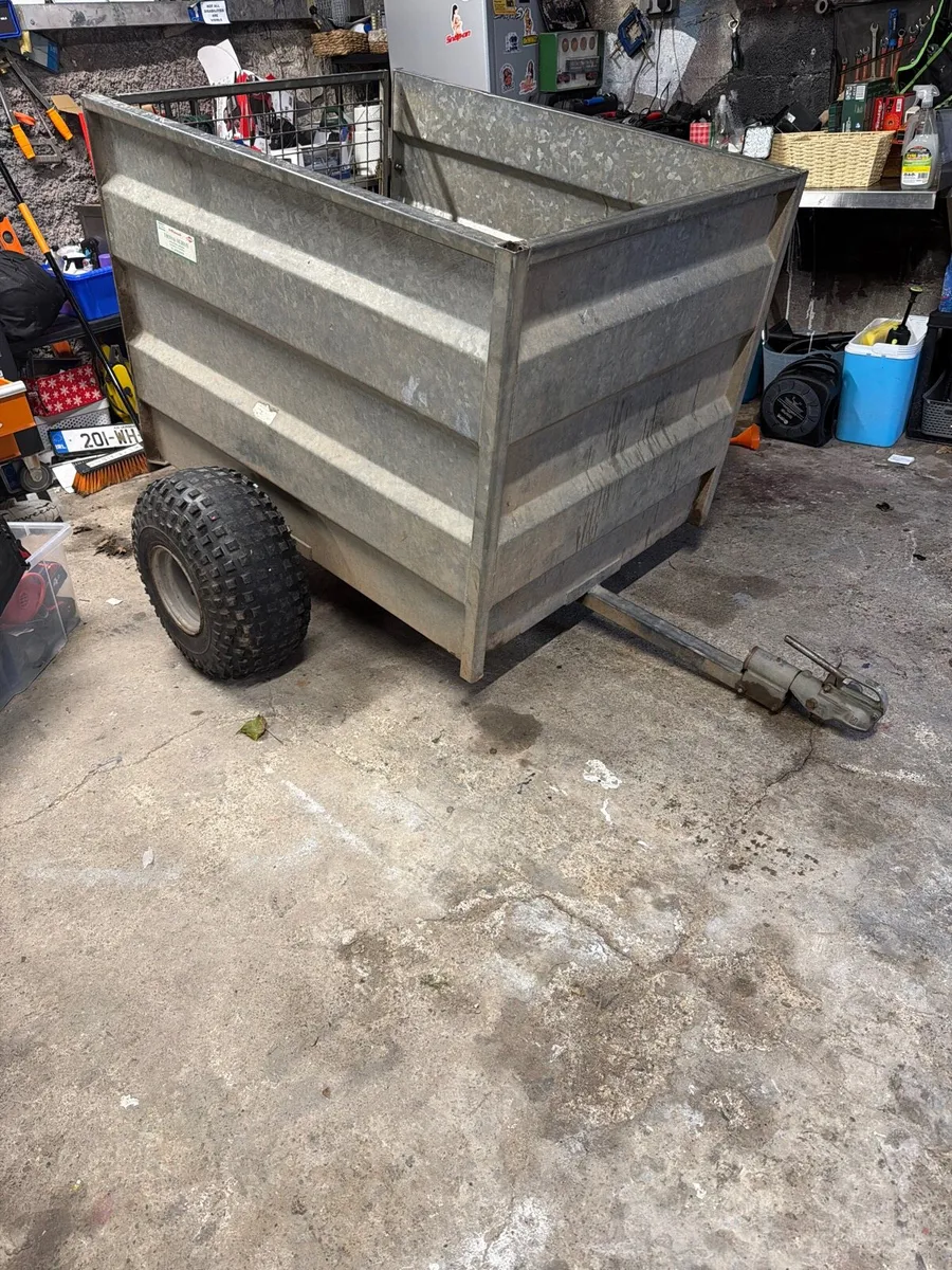 5x3”3 ft quad trailer with off road tyres - Image 1