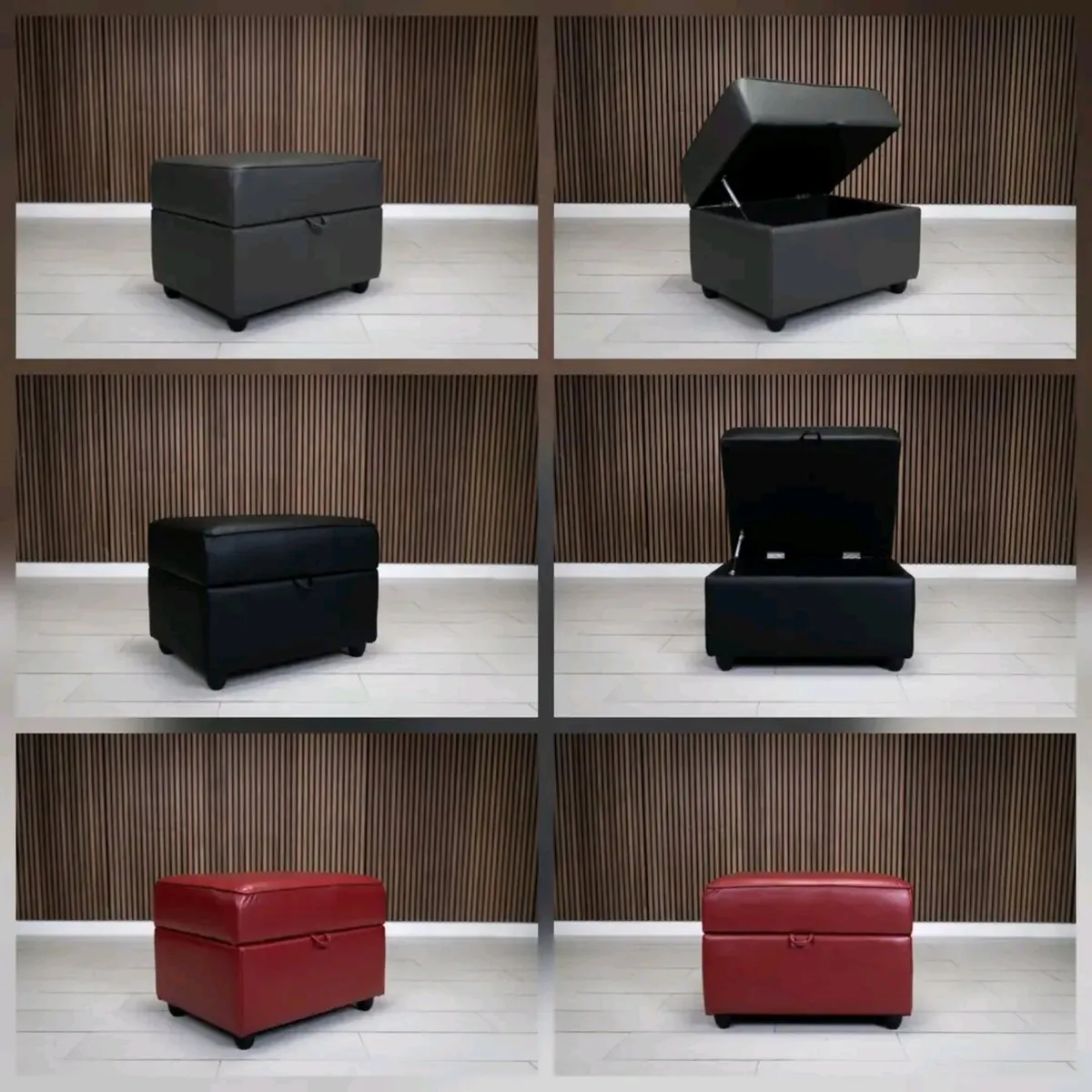 Sorrento Roma Corner Leather Recliner + Footstool - Image 2