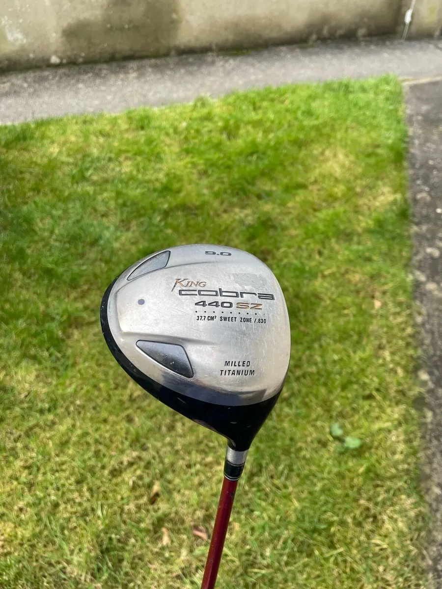 Cobra king 440 SL DRIVER and 3 WOOD - Image 3