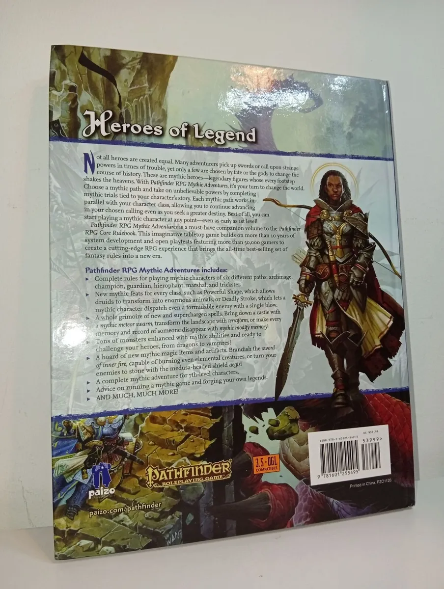 Pathfinder Paizo Rpg Book 2013 Jason Bulmahn 1st e - Image 2