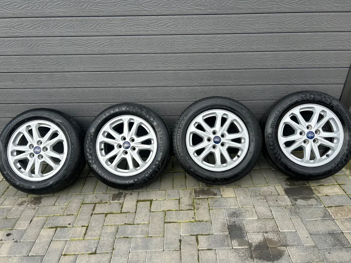 16” GENUINE FORD TRANSIT CONNECT ALLOYS & TYRES - Image 2