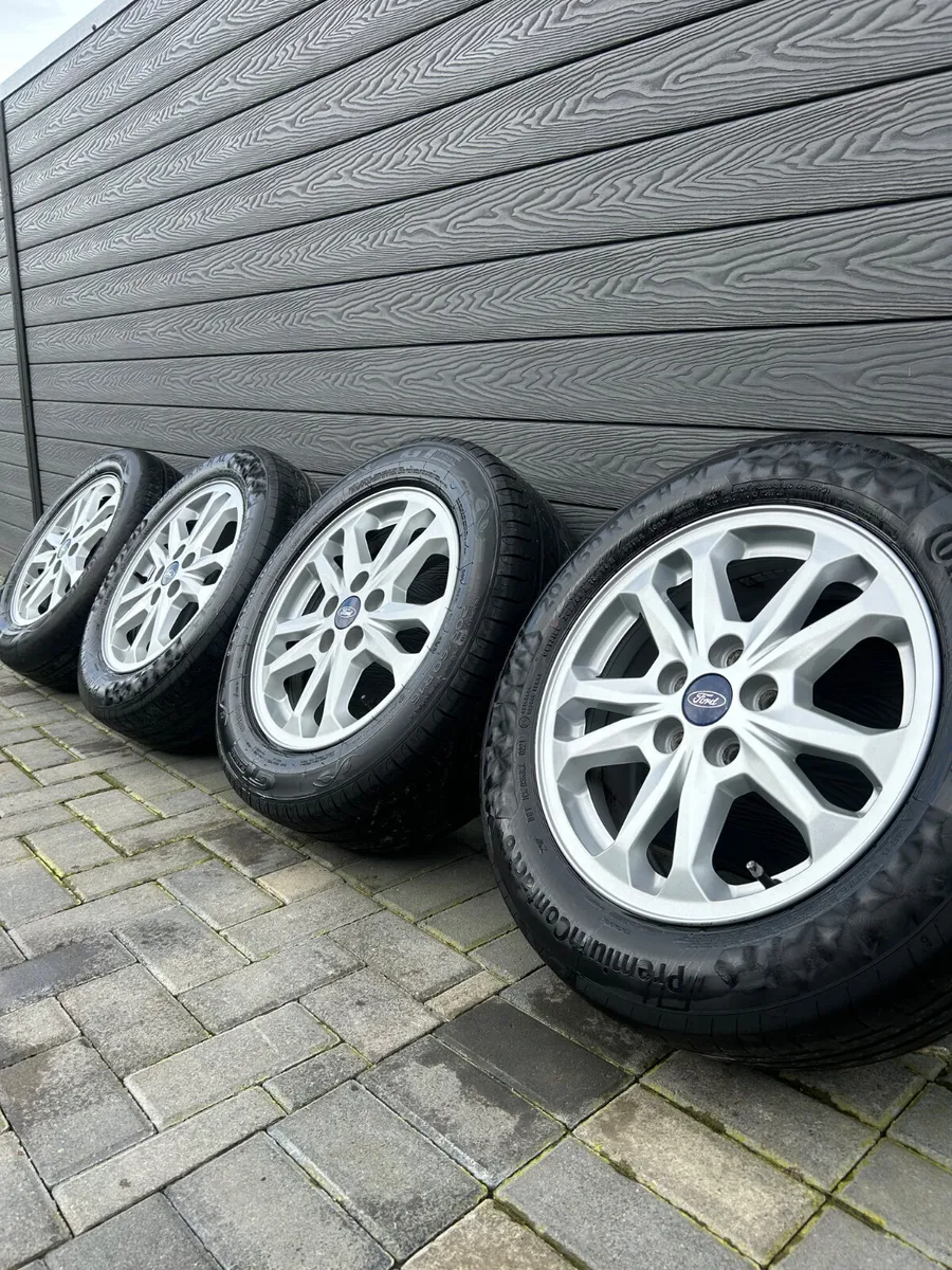16” GENUINE FORD TRANSIT CONNECT ALLOYS & TYRES - Image 1