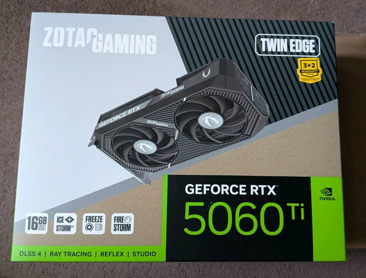 Zotac RTX 5060 Ti 16GB Gpu - price firm - Image 1