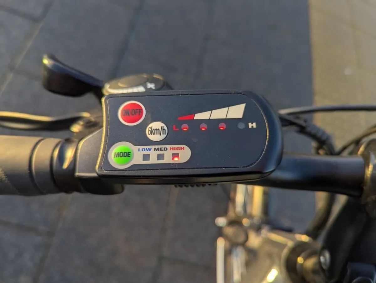 Dawes Mojav-E Electric Hybrid Bike-Graphite Blue - Image 4