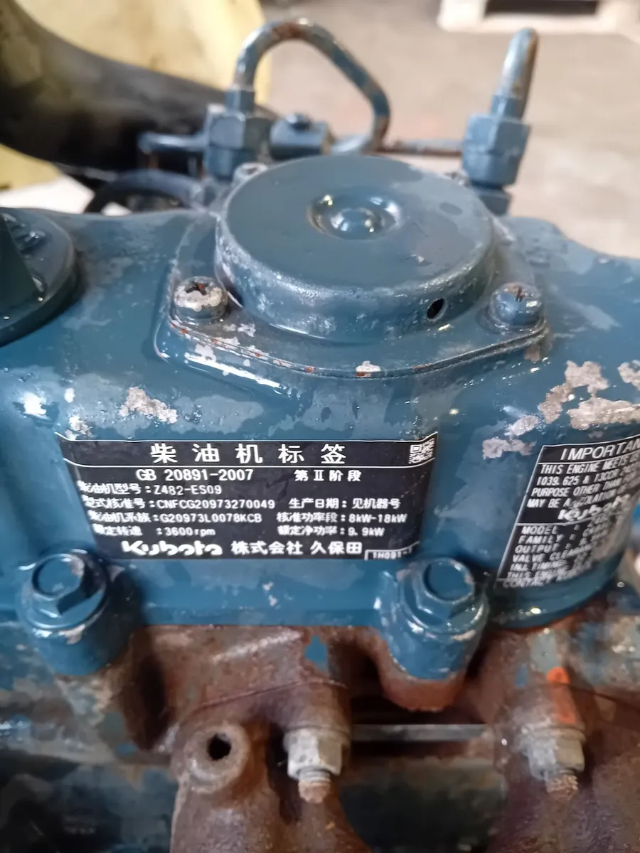 Kubota 2 Cylinder Diesel Engine — Complete Running - Image 4