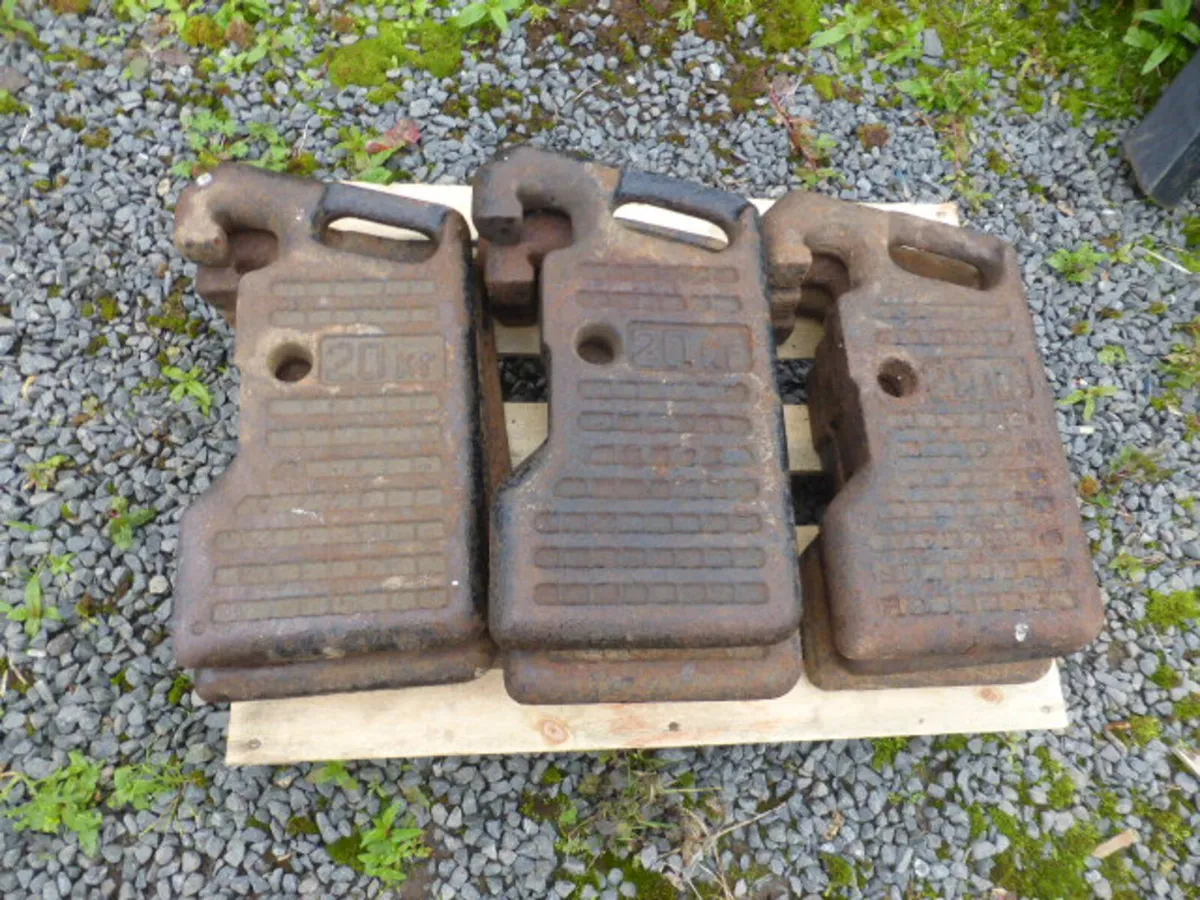 Selection of Tractor Weight Slices - Image 1