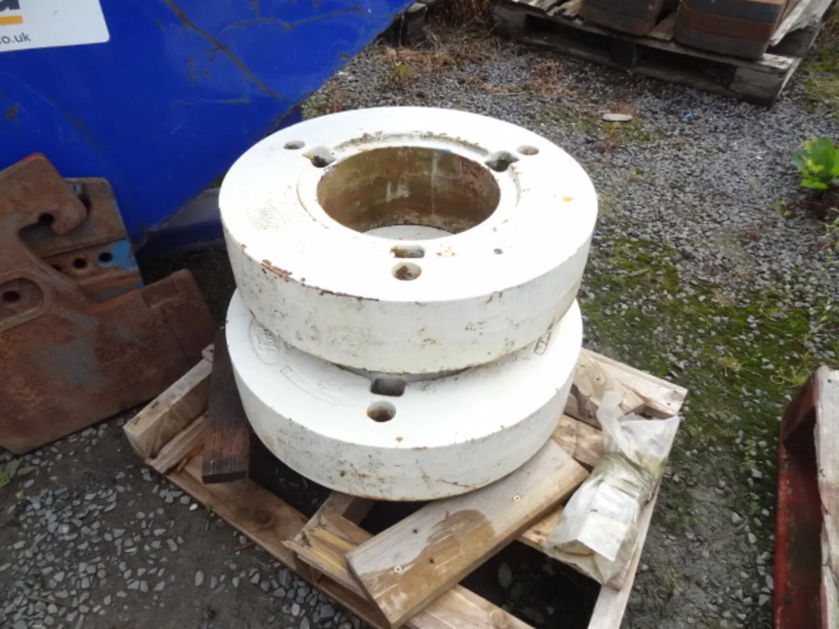 Pair FORD TW Inner Wheel Weights 222kg - Image 1