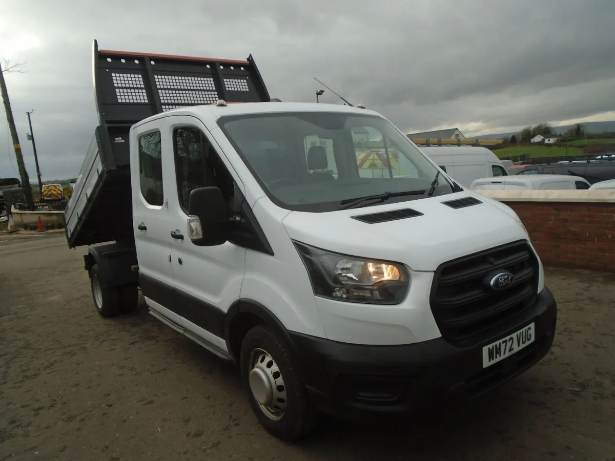 2023 Ford Transit DOUBLECAB TIPPER TWINWHEEL - Image 1