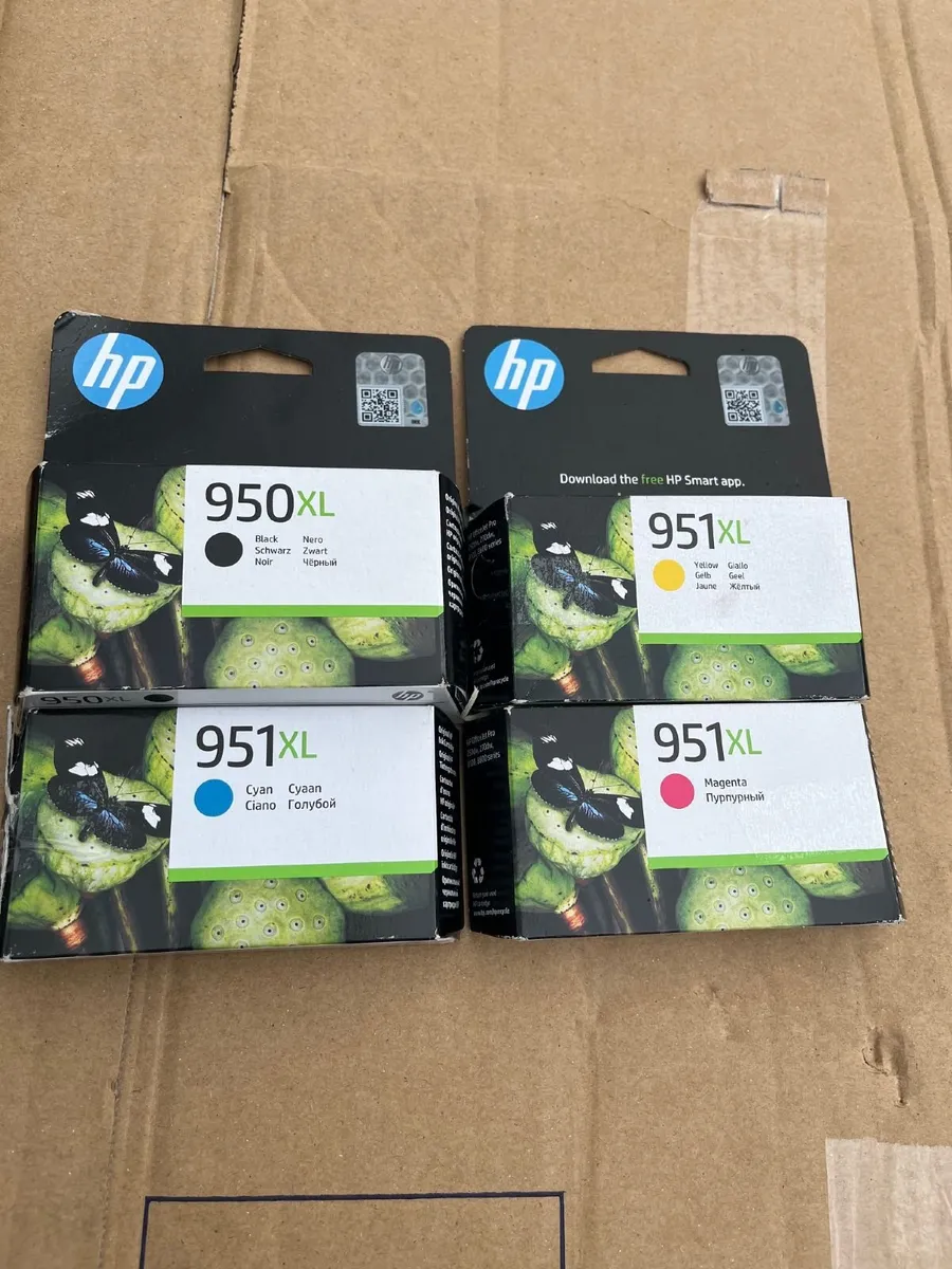 HP 950XL/951XL Original Ink Cartridges Black/Cyan/ - Image 1
