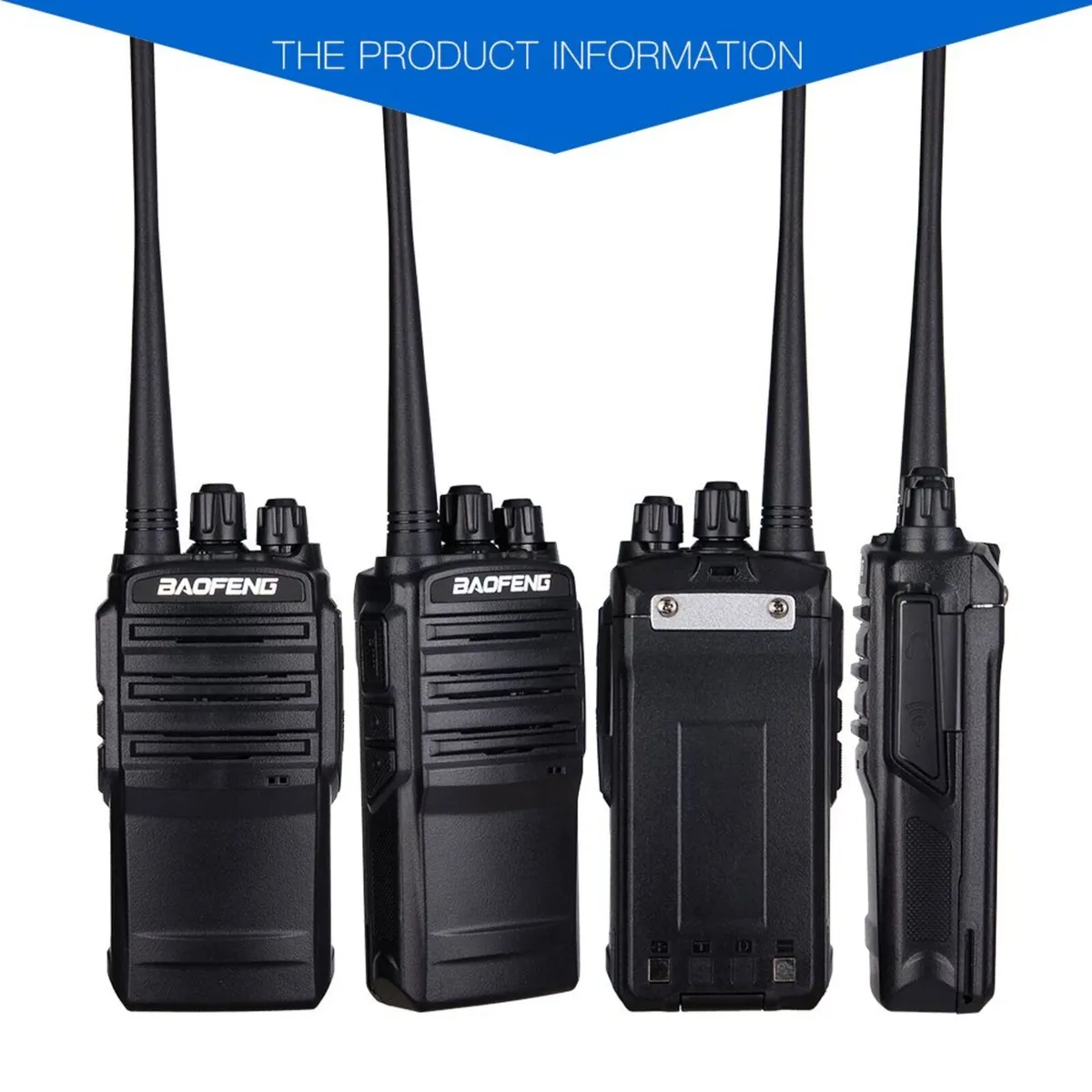 Walkie talkie UV62 two way radio, power 5W/6Km - Image 2