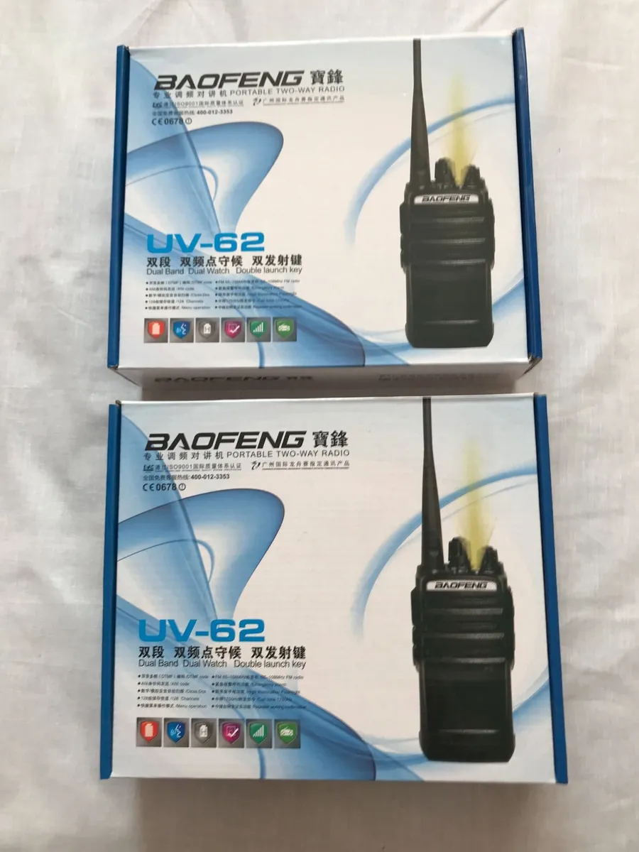 Walkie talkie UV62 two way radio, power 5W/6Km - Image 3