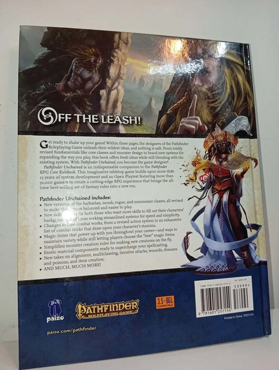 Pathfinder Paizo Rpg Book 2015 Jason Bulmahn 1st e - Image 2