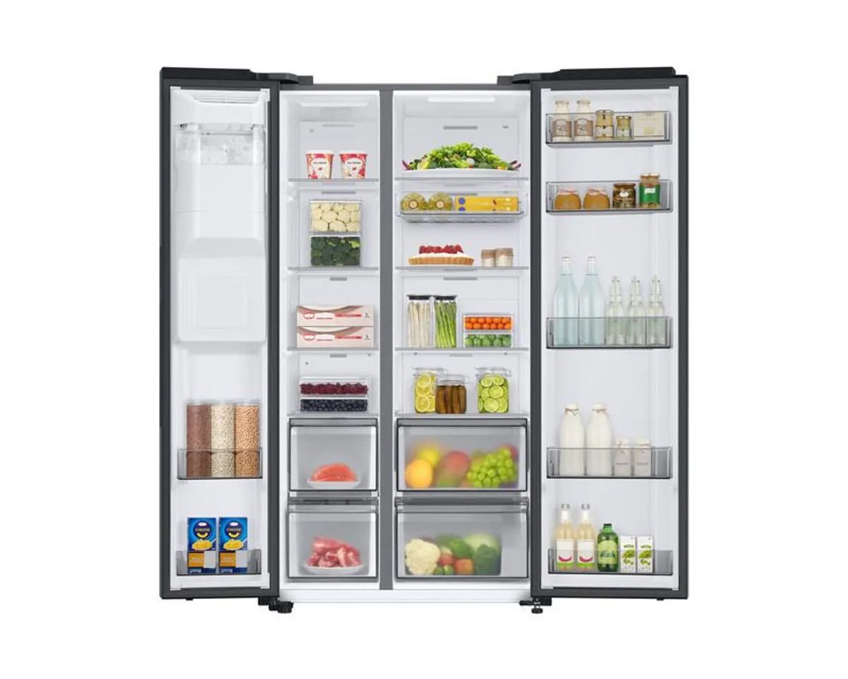 Samsung Series 7 American Style Fridge Freezer  - Black - Image 3