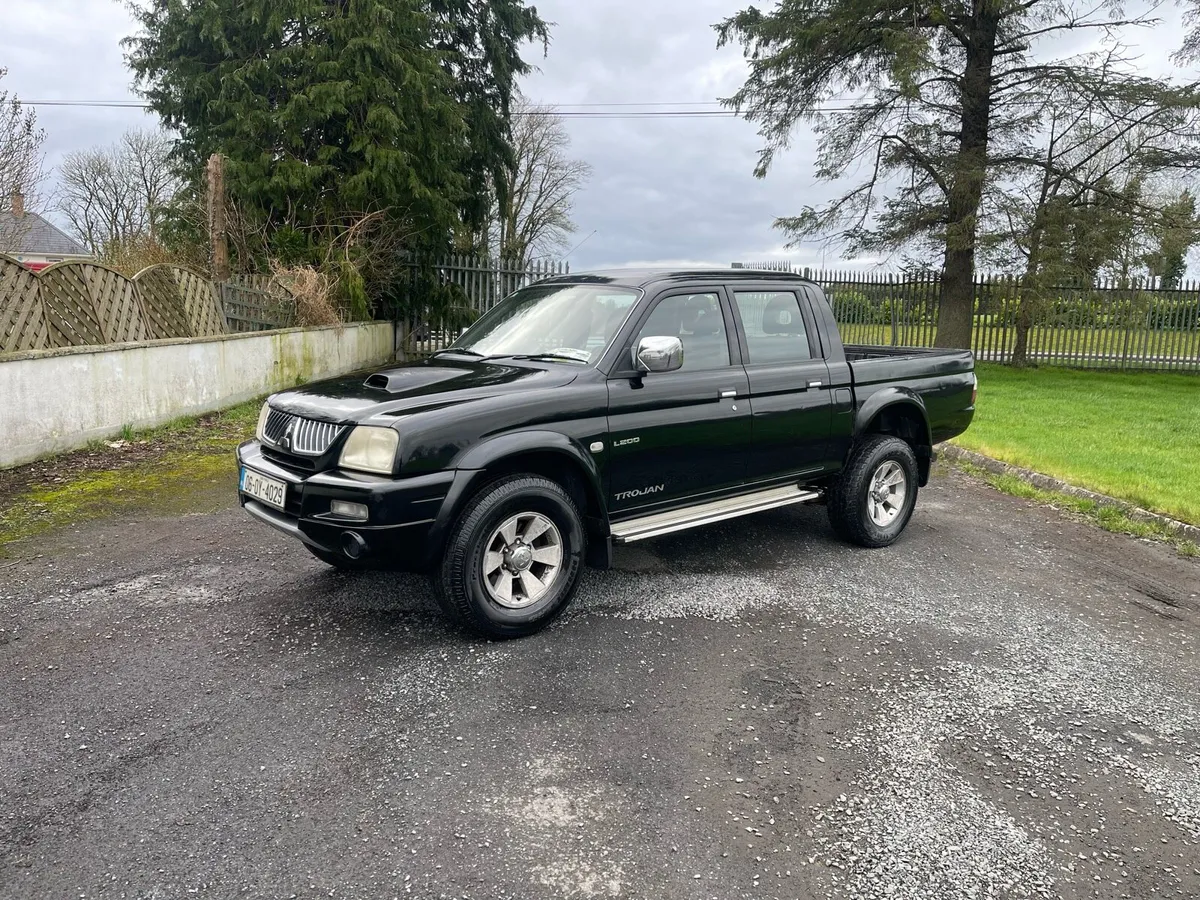 Mitsubishi l200 Trojan 4wd new Doe cvrt 08/26 - Image 2