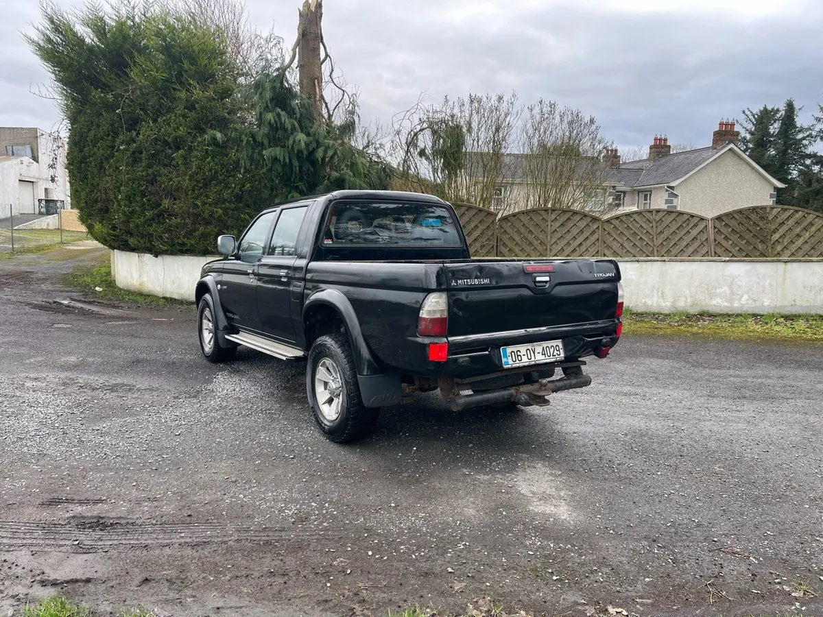 Mitsubishi l200 Trojan 4wd new Doe cvrt 08/26 - Image 4