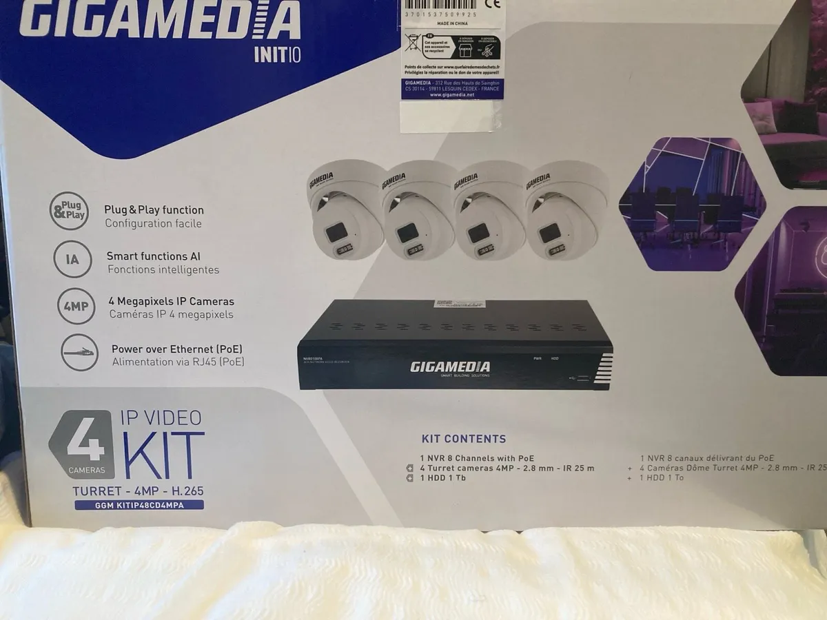 Gigamedia 4 IP Video Kit - Image 1