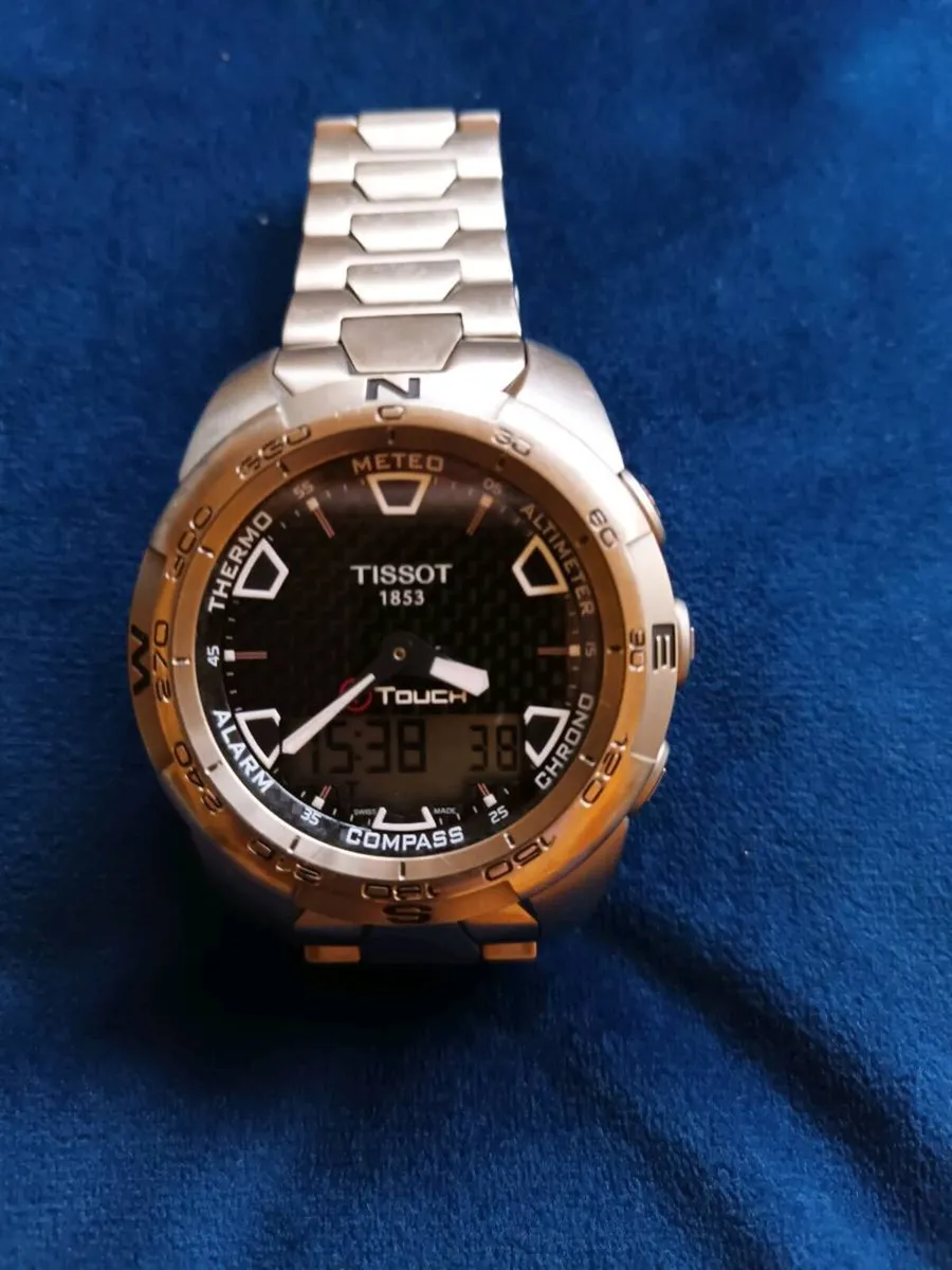 Tissot T-Touch Expert Titanium Watch - Image 1