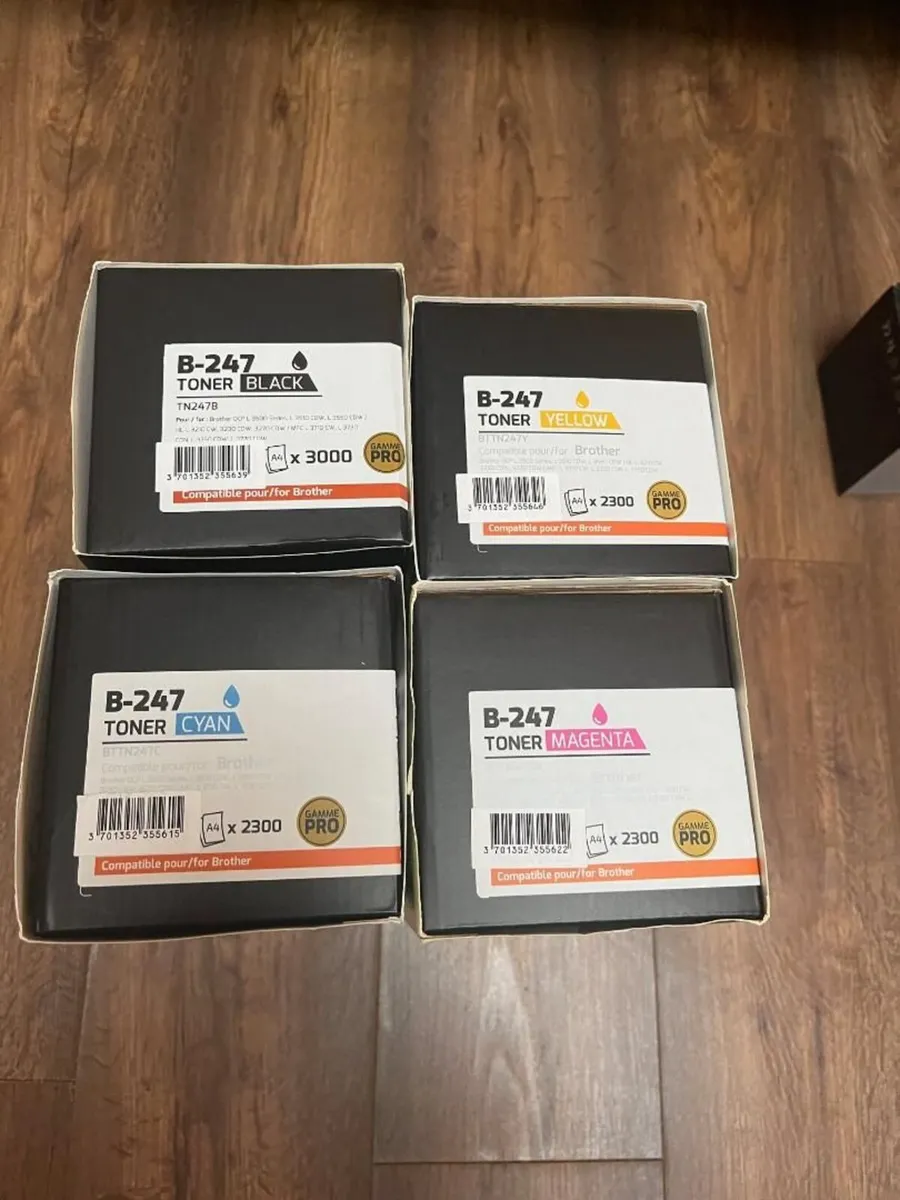 Brother TN-247 toner 4-pack (Higher Capacity