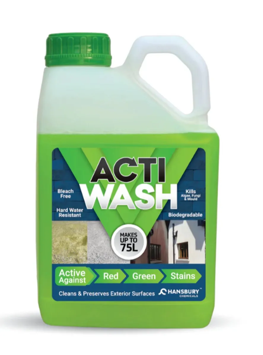Actiwash Biocide - Removes Algae, Mould & Fungi