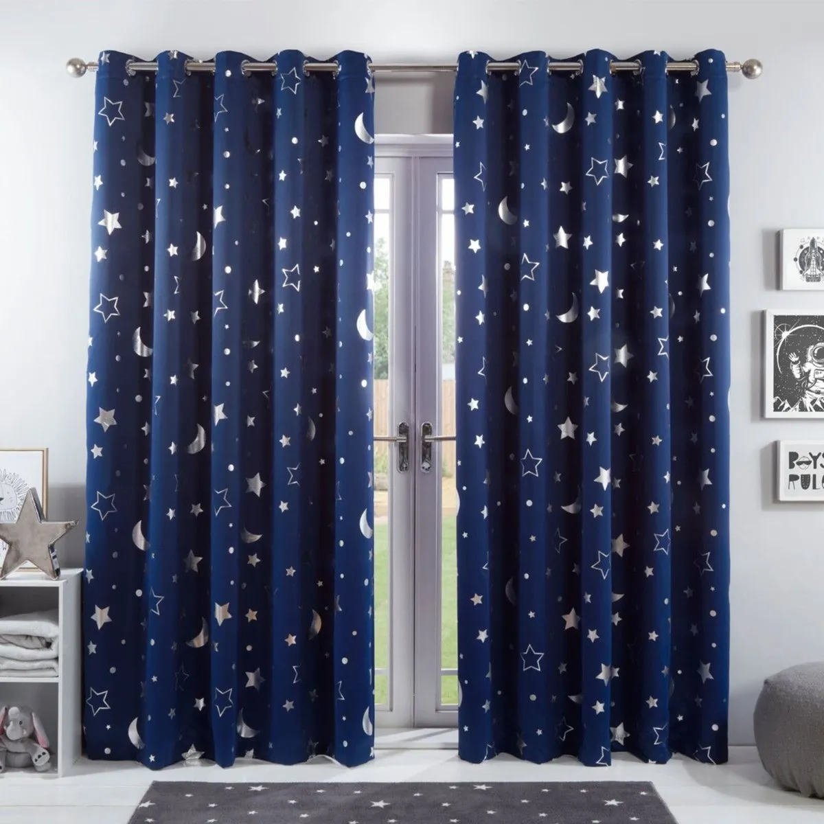 Kids thermal blackout curtains (brand new) - Image 1
