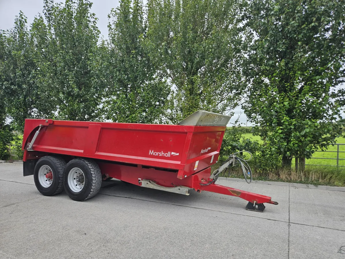 Marshall 14 ton Dump Trailer No Vat - Image 1