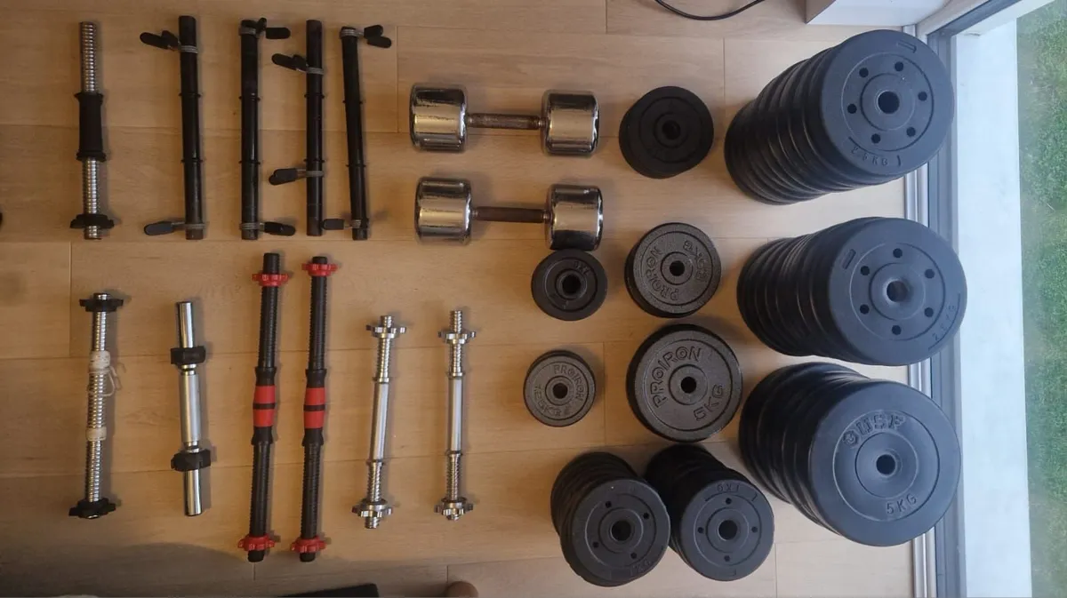 Home Gym Clear-Out (Dublin) – Rack + 147kg Plates - Image 2