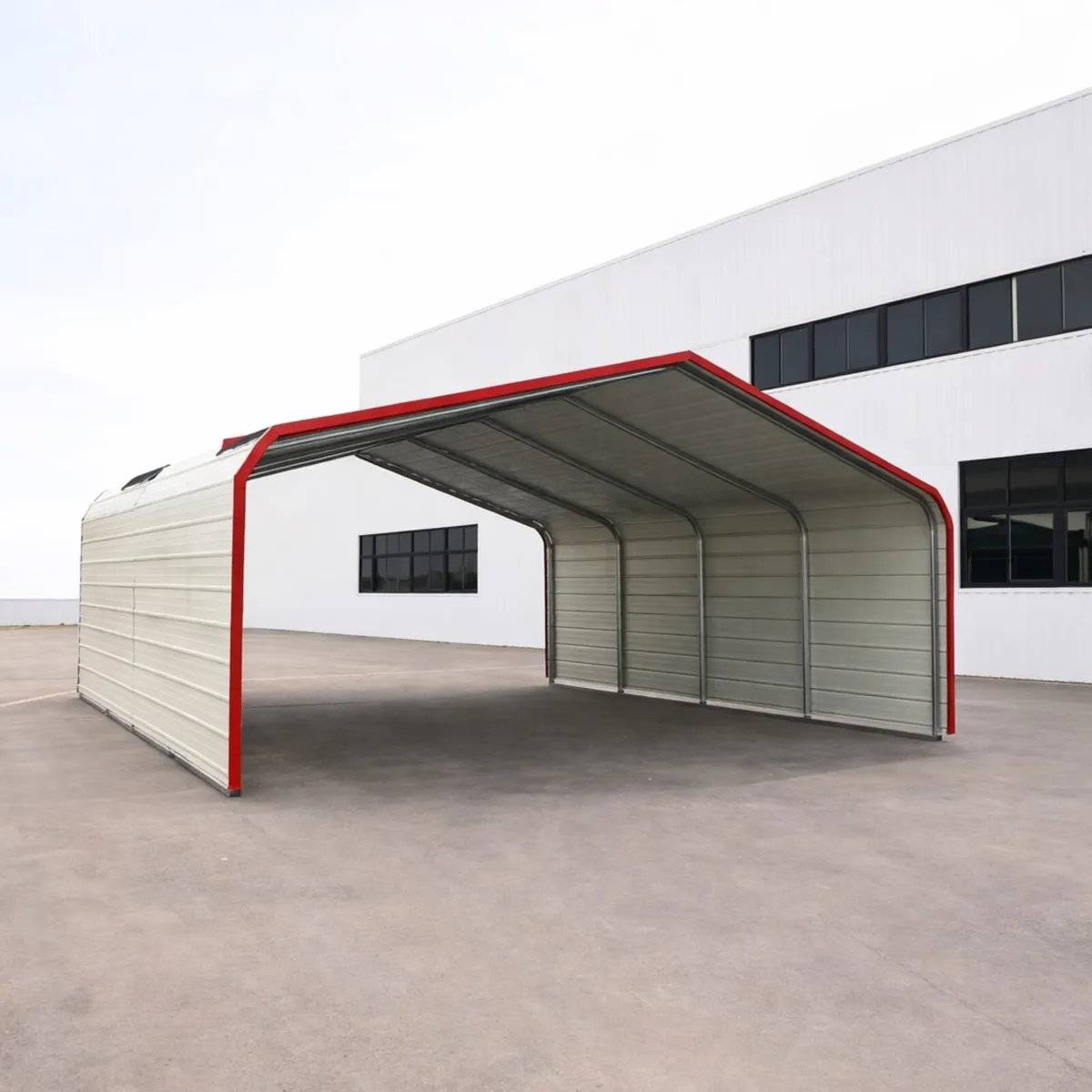 20ft x 20ft Heavy Duty Metal Carport Shelter - Image 2