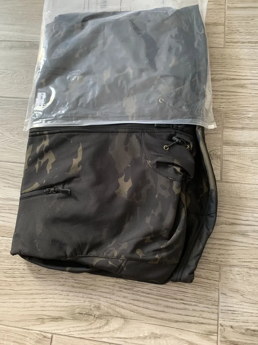 Outdoor Softshell Camouflage Jacket tactical 2XL - Image 3