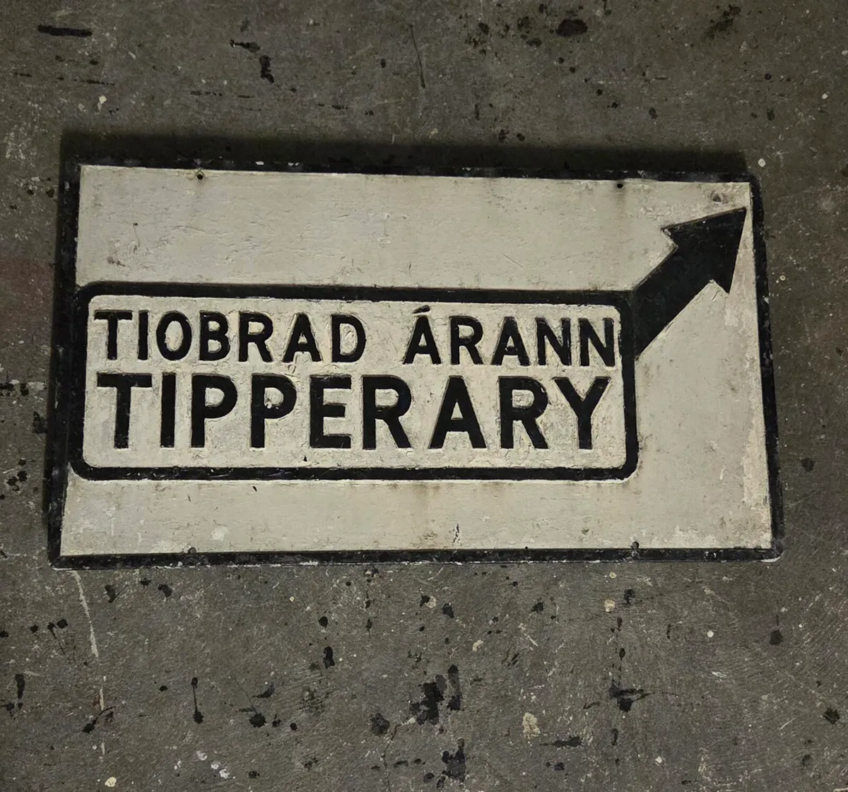 Old Original road sign FOR SALE in good condition - Image 3