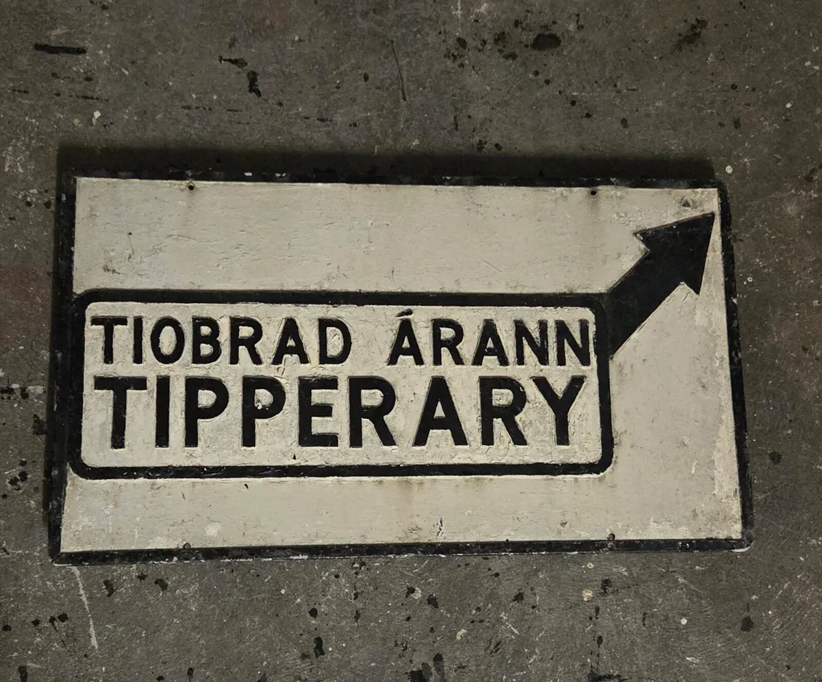 Old Original road sign FOR SALE in good condition - Image 2