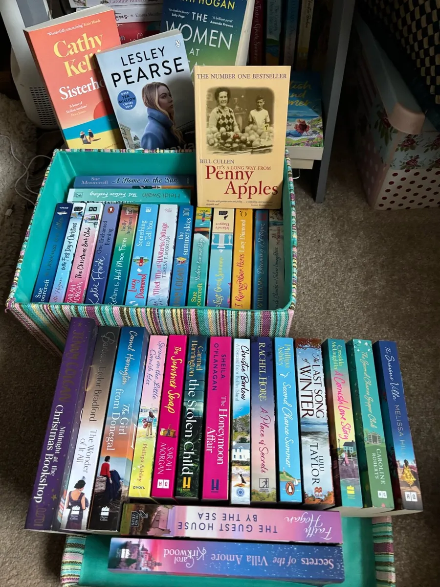 Paper back romance books - Image 1