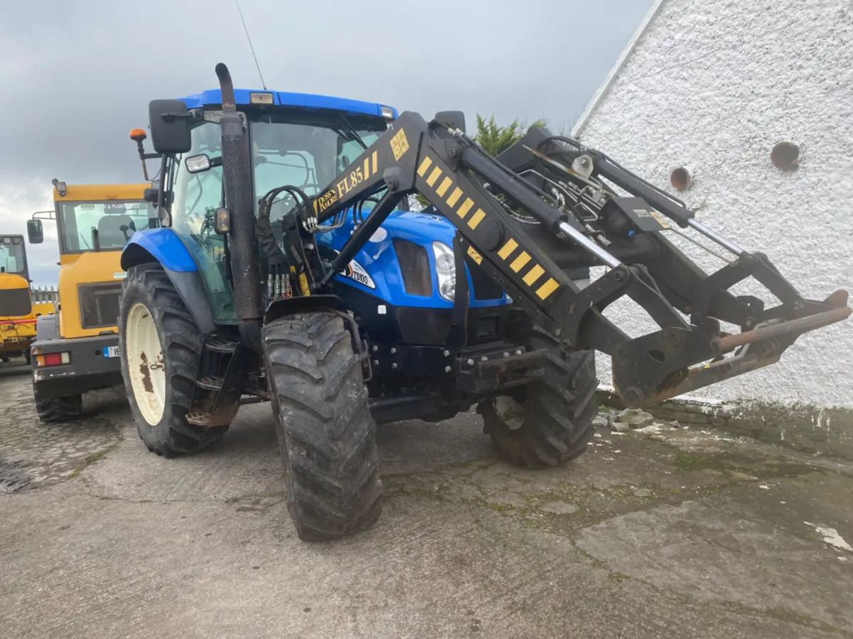 New Holland ts100a and loader - Image 1