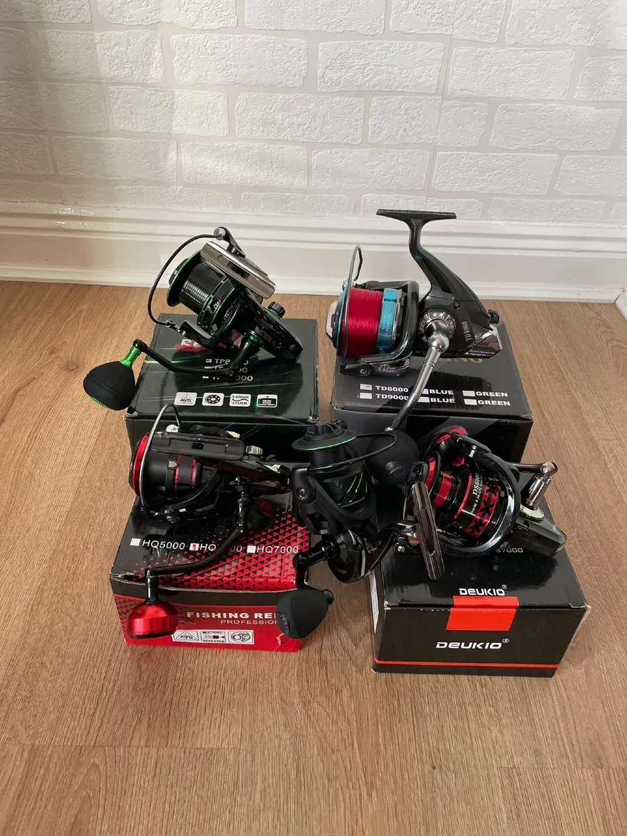 Fishing reels 6 different models - Image 1