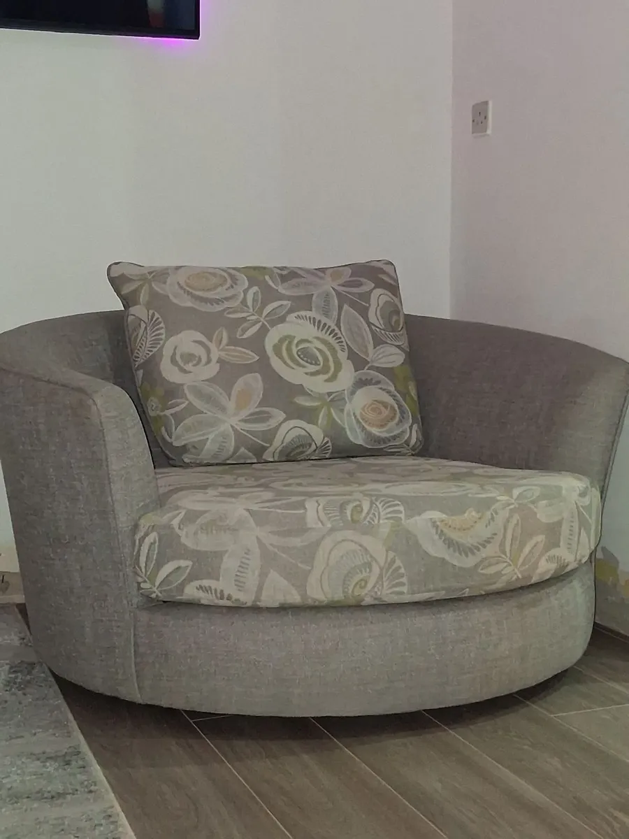 Fantasia twister chair/grey - Image 1