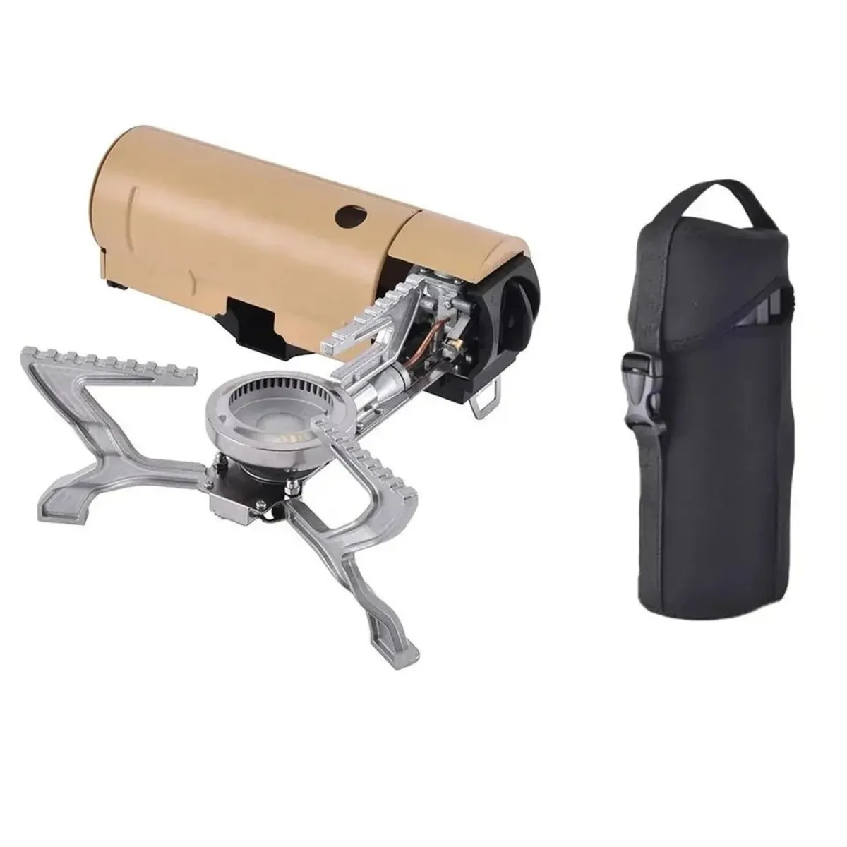 Portable Camping Gas Stove 2670 W Foldable - Image 1