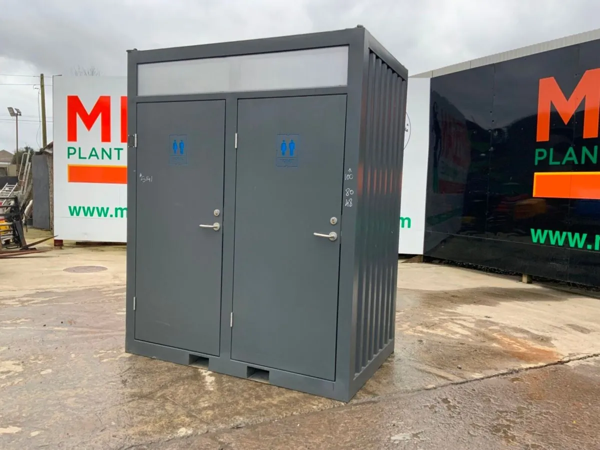 UNUSED DOUBLE SIDED TOILET CONTAINER..5141. - Image 2